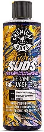 Chemical Guys CWS21216 HydroSuds Ceramic SiO2 Shine High Foaming Car Wash Soap, 16 fl oz