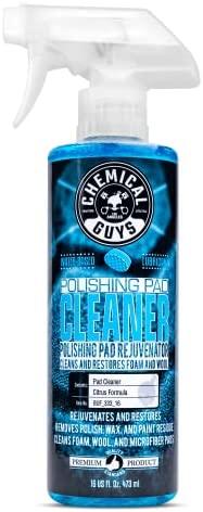 Chemical Guys BUF_333_16 Foam and Wool Citrus-Based Pad Cleaner, 16 oz