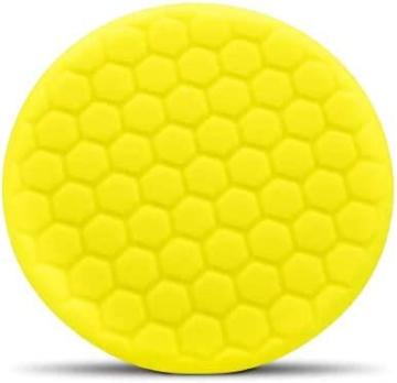 Chemical Guys BUFX_101_HEX Hex-Logic Self-Centered Heavy Cutting Pad, Yellow