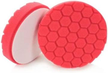 Chemical Guys BUFX_107HEX5 BUFX_107_HEX5 Hex-Logic Ultra Light Finishing Pad, Red