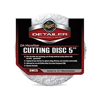 Meguiar's DMC5 DA 5" Microfiber Cutting Disc, 2 Pack
