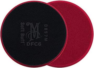 Meguiar's DFC6 6" Soft Buff DA (Dual Action) Foam Cutting Disc, 1 Pack,Red
