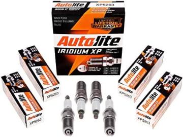 Autolite Iridium XP Automotive Replacement Spark Plugs, XP5263