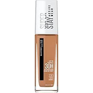Maybelline New York Super Stay Full Coverage Liquid Foundation, Matte Finish, Toffee