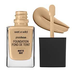 wet n wild Photo Focus Matte Liquid Foundation Cream Beige, Vegan & Cruelty-Free