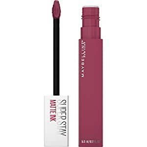 Maybelline New York Super Stay Matte Ink Liquid Lipstick Makeup, Savant, Rose Pink