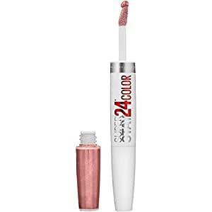 Maybelline New York Super Stay 24, 2-Step Liquid Lipstick Makeup, Timeless Toffee, Nude Brown