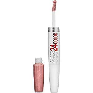 Maybelline New York Super Stay 24, 2-Step Liquid Lipstick Makeup, Timeless Toffee, Nude Brown