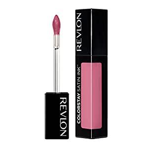 Revlon Liquid Lipstick by Revlon, Face Makeup, ColorStay Satin Ink, 008 Mauvey, Darling, 0.17 Fl Oz