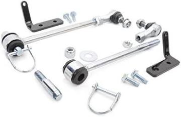 Rough Country Front Sway Bar Disconnects for 2007-2018 Jeep JK