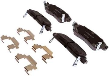 ACDelco Advantage 14D883CHF1 Ceramic Rear Disc Brake Pad Set with Clips
