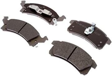 ACDelco Silver 14D506CF1 Ceramic Front Disc Brake Pad Set with Bushings