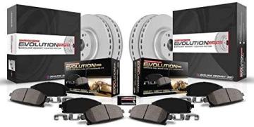 PowerStop CRK6560 Front and Rear Z17 Evolution Geomet Coated Brake Kit
