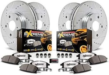 PowerStop K8026-36 Front and Rear Z36 Truck & Tow Brake Kit