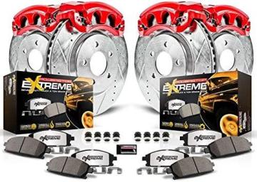 PowerStop KC2015-36 Front & Rear Z36 Truck and Tow Brake Kit with Calipers