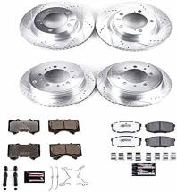 PowerStop K2813-36 Front & Rear Z36 Truck and Tow Brake Kit