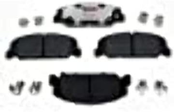 Raybestos EHT273H Premium Raybestos Element3 EHT Replacement Front Brake Pad Set