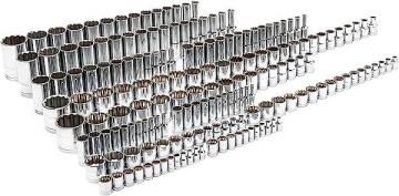 Apex GEARWRENCH 176 Piece, 12 Point Master Socket Set - 89074, Large
