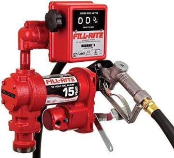 Fill-Rite FR1211H 12V 15 GPM Fuel Transfer Pump with Standard Mechanical Meter Package