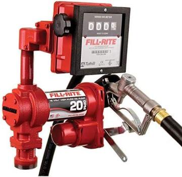 Fill-Rite FR4211H 12V 20 GPM Fuel Transfer Pump with Standard Mechanical Meter Package