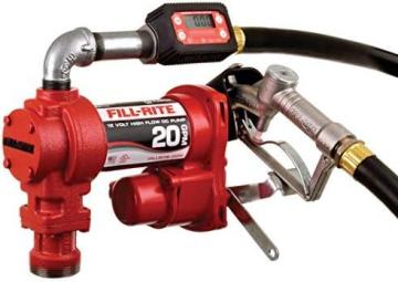 Fill-Rite FR4219H 12V 20 GPM Fuel Transfer Pump with Standard Digital Meter Package