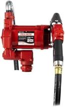 Fill-Rite FR710VB 115V 20 GPM Fuel Transfer Pump with Discharge Hose & Automatic Nozzle