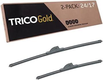 Trico Gold 24 & 17 Inch Automotive Replacement Windshield Wiper Blades