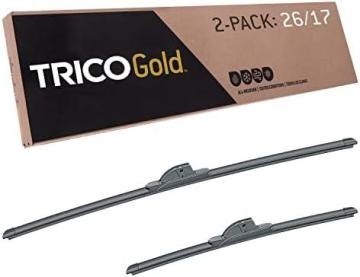 Trico Gold 26 & 17 Inch Automotive Replacement Windshield Wiper Blades