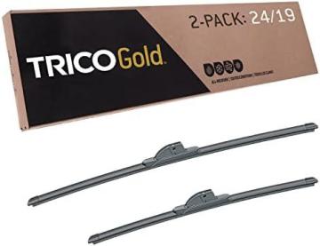 Trico Gold 24 & 19 Inch Automotive Replacement Windshield Wiper Blades
