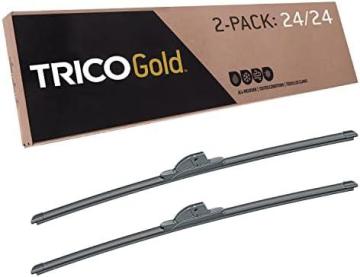Trico Gold 24 Inch Automotive Replacement Windshield Wiper Blades