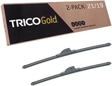 Trico Gold 21 & 19 Inch Automotive Replacement Windshield Wiper Blades