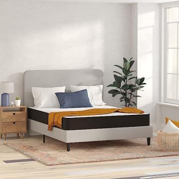 Flash Furniture Capri Comfortable Sleep 8 Inch Spring Foam Hybrid Mattress
