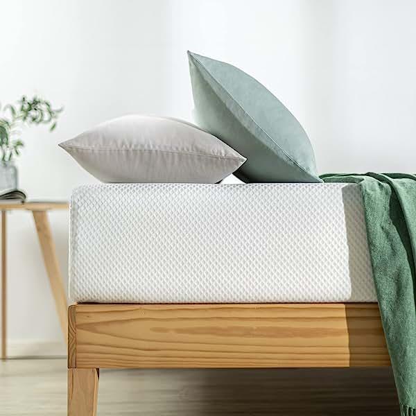 Zinus 10 Inch Green Tea Aspire Memory Foam Mattress Bed-in-a-Box, Queen