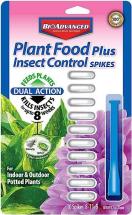 BioAdvanced Plant Food Insect Control Spikes, 10 Spikes
