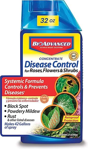 BioAdvanced Disease Control for Roses, Flowers and Shrubs, Concentrate, 32 oz