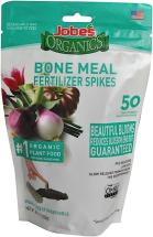 Jobe's 06328 Bone Meal Fertilizer Spikes, 50, natural