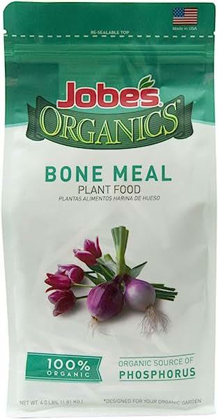 Jobe's Organics 09326, Plant Food, Bone Meal, 4lbs