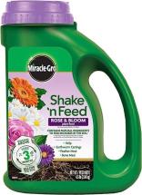 Miracle-Gro Plant Food 3002210 Shake 'N Feed Rose and Bloom Continuous Release Pl, 4.5 lb