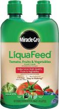 Miracle-Gro LiquaFeed Tomato, Fruits and Vegetables Plant Food Refill Pack, 2 Pack