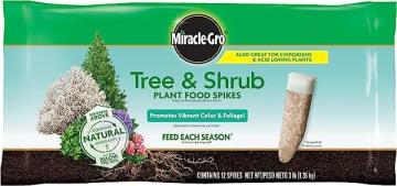 Miracle-Gro Tree & Shrub Plant Food Spikes, 12 Spikes/Pack, 12 count