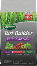 Scotts Turf Builder Southern Triple Action Combination Weed Killer, Fire Ant Preventer, Fertilizer