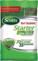 Scotts Turf Builder Starter Food for New Grass, 15 lb