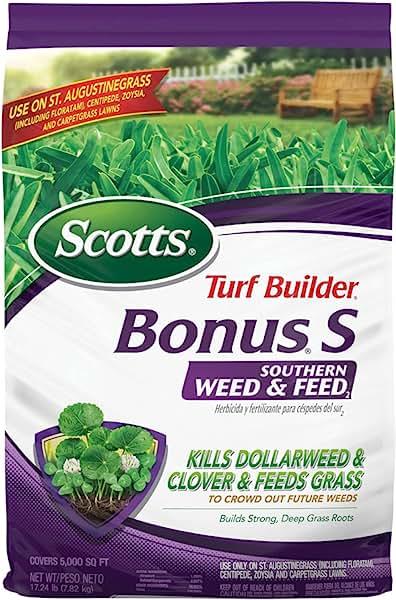 Scotts Turf Builder Bonus S Southern Weed & Feed2, 17.24 lbs.