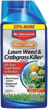 BioAdvanced All-In-One Lawn Weed and Crabgrass Killer I, Concentrate, 40 oz