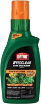 Ortho WeedClear Lawn Weed Killer Concentrate, Fast-Acting Formula, 32 fl. oz.