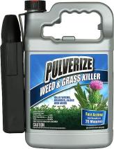 Pulverize PWG-B-128-S Weed & Grass Ready to Use Weed Killer, Clear