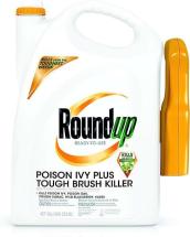 Roundup Ready-to-Use Poison Ivy Plus Tough Brush Killer, for Weeds, Grass, Stumps and Vines, 1 gal