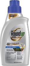 Roundup Dual Action Weed & Grass Killer Plus 4 Month Preventer Concentrate, 32 fl. oz.