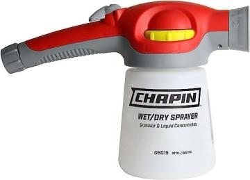 Chapin G6015 Wet/Dry Hose-End Sprayer, Translucent