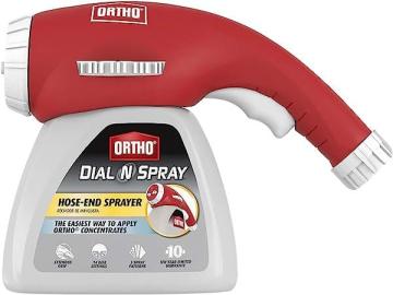 Ortho Dial N Spray Hose-End Sprayer for Liquid Weed and Insect Killer, Fungicide, Fertilizer